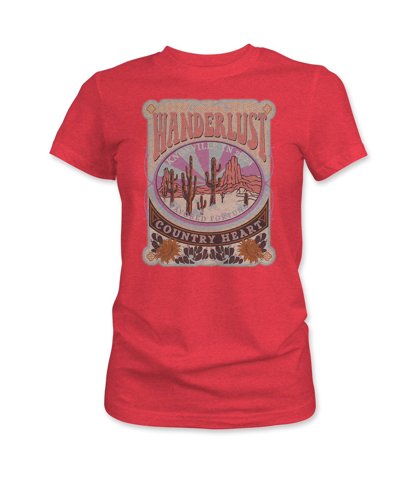 Wanderlust Country Heart